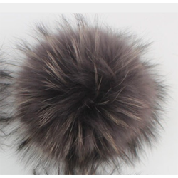 Stor VASKEBJRN dusk Mrk Gr